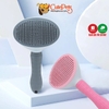 Lược chải lấy lông rụng có nút bấm cho chó mèo - CutePets