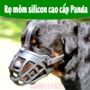 Rọ mõm silicon cao cấp Panda Dành cho chó - CutePets