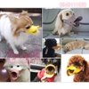 Rọ mõm mỏ vịt silicon cho chó đi dạo - Cutepets