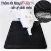 Thảm lót khay cát vệ sinh cho mèo chống bắn cát - CutePets