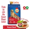 Thức ăn cho chó lớn Smart Heart Adlut 400g hạt cho chó Vị thịt bò nướng - CutePets