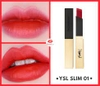 Son YSL The Slim 01 Rouge Extravagant – Đỏ Hồng – Rouge Pur Couture THE SLIM Matte