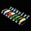 Cá giả Crankbait Mino lông đuôi M0159 (6cm-9,8g)(0,3m-1,5m)