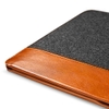 Túi chống sốc TOMTOC (USA) FELT & PU Leather for Macbook Pro 16″ Gray (H16-E01Y)