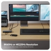 Dock Hub Hyperdrive Thunderbol 4 Station Kèm Sạc Nguồn 135W + Cáp Thunderbolt 4 (2.3FT/0.7M) HDTB4D