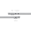 Macbook Air 15 inch 2024 Silver (MXD23) - M3/ 16G/ 512G - Newseal