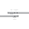 Macbook Air 15 inch 2024 Silver (MRYP3) - M3/ 8G/ 256G - Newseal