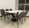 Bộ bàn ăn thông minh gấp gọn 6 ghế : KG - T179A-6