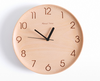 Đồng hồ gỗ khắc logo theo yêu cầu - Wood Clock