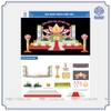 Sân khấu - lễ đài Phật Đản