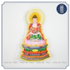 Tranh Đức Phật A Di Đà (vẽ tay) chất liệu bìa cứng ép plastic
