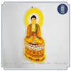 Bộ tranh Tam Thế Phật Tọa Sen chất liệu ép plastic
