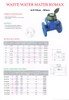 DN50 - Đồng hồ đo lưu lượng nước thải DN50 Komax - Có Hiệu Chuẩn