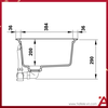 570.30.310 - Chậu Rửa Đá HS20-GEN2S80 Hafele