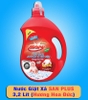 Nước Giặt Xả SAN PLUS Organic công nghệ Châu Âu 3.2 Lít (Can)