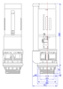 Van xả 2 nhấn két rời FV17