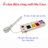 Ổ cắm điện công suất lớn Lioa 3OFSSA2.5-2 - Có đồng hồ báo công suất