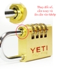 Khóa số chống trộm 4 số Yeti 40mm - YETI-440