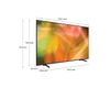 Tivi Samsung 4K 65 inch Crystal UHD UA65AU8100