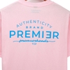 PREMI3R Áo thun in hình Premier Semicircle pink PT0141