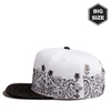 FLIPPER Nón snapback Rubber Paisley white/black  FB109 (L)