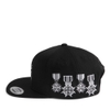 Nón Snapback HVPE LIGHTNING MEDAL màu đen HEOFMCA05 (M )