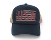 FLIPPER Nón Ballcap Meshcap G6 USA sponge navy F0127(L)