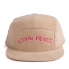 [outlet] Nón LOPE CORDUROY LETTERING CAP beige FECA21_1