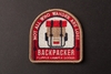 Miếng dán logo Backpacker