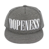 Nón Hiphop DOPESNESS MINICHECK màu xám P245