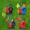 COMBO 4 Minifigures Nhân Vật Hoạt Hình - Mô Hình Đồ Chơi Lắp Ráp Mini