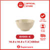 Tô Nhựa Melamine màu Nâu Đá Superware