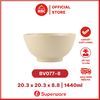 Tô Nhựa Melamine màu Nâu Đá Superware