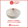 Tô Nhựa Melamine màu Trắng Trơn Superware