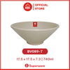 Tô Nhựa Melamine màu Nâu Đá Superware