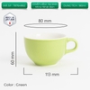 Ly sứ Origami Cappuccino Latte Bowl 180ml uống trà cà phê