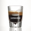 Ly thủy tinh espresso test shot 50ml chuyên dụng siêu dày trong suốt có vạch đong Cafede Kona, ly có vạch ml