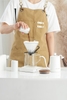 Cối xay tay M2 pro cà phê lưỡi thép CNC thân nhôm khắc vân kim cương Cafede Kona