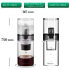 Bộ pha cà phê đá lạnh Cold Drip hình trụ 800ml Cafede Kona