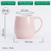 Ly sứ uống trà cà phê Origami Barrel Aroma Mug 320ml