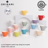 Ly sứ Origami Latte Cup 250ml uống trà cà phê