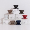 Phễu Pour over V60 01 sứ Hasami Nhật Bản Cafede Kona