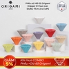 Phễu sứ V60 02 Origami Dripper M Pour over