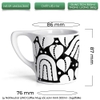 Ly NotNeutral LINO Coffee Mug cốc sứ in hình 300ml