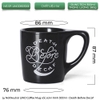 Ly NotNeutral LINO Coffee Mug cốc sứ in hình 300ml