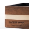 Đập bã cà phê giá đỡ tamper espresso gỗ óc chó Cafede Kona 3 trong 1