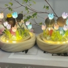 Đèn Ngủ Handmade DIY Lễ Tình Nhân Cưới Đính Hôn Cặp Đôi Tulip - HM