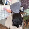 Hot trend mũ len dệt kim trơn vintage - ne45