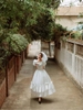 váy cưới phi bóng satin phong cách cổ điển hongkong cho cô dâu -VAY01