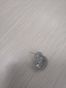 bông tai bạc 925 kim cuong cao cấp tròn đôi zircon - bt282